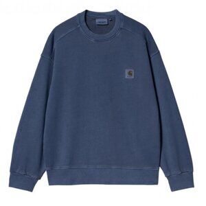 Carhartt WIP Nelson Sweatshirt - S - Elder Blue